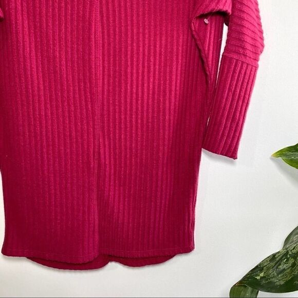 BP. Ribbed long sleeve knit oversized tunic top - Picture 2 of 5